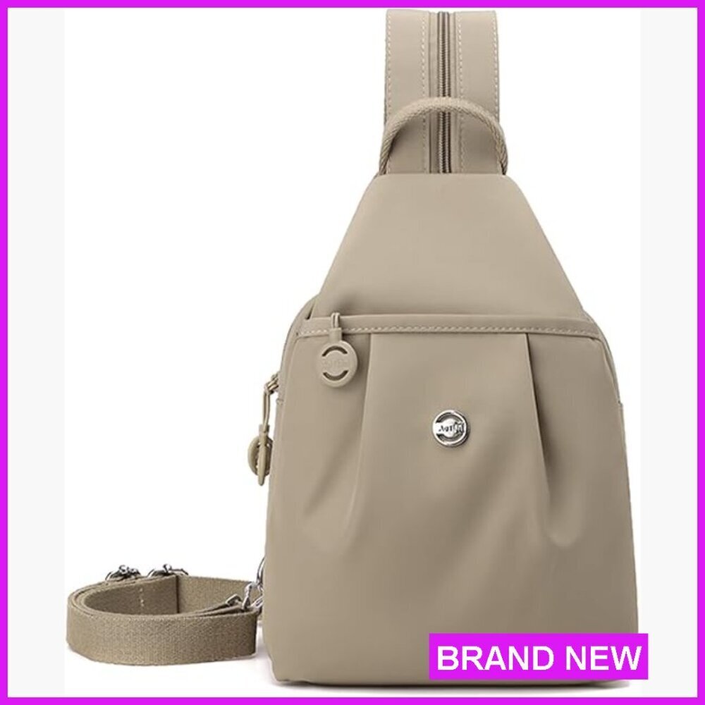 Convertible Backpack Crossbody Bag Oxford Cloth Street Fashion Daypack